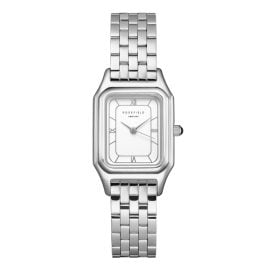 Rosefield OCWSSS-OC02 Women's Watch Quartz Ivy Silver Tone/White