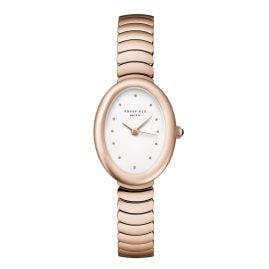 Rosefield OVWRSR-OV21 Women's Watch Oval Rose Gold Tone