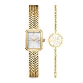 Rosefield MWGTG-X297 Women's Watch Mini Octagon Gift Set with Bracelet