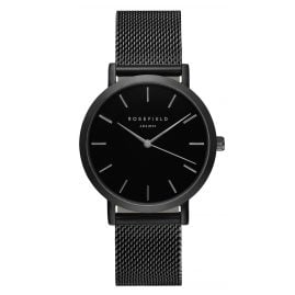Rosefield MBB-M43 Damenuhr Mercer Schwarz Mesh