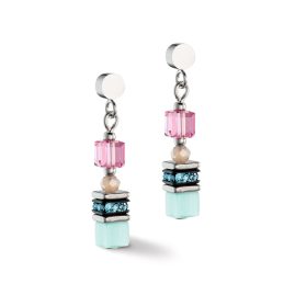 Coeur de Lion 4565/21-1522 Damen-Ohrringe Ohrhänger Multicolor Pastel