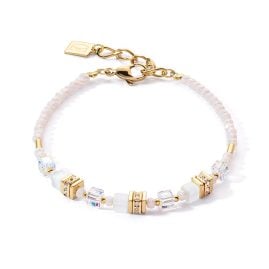 Coeur de Lion 4565/30-1416 Women's Bracelet GeoCUBE White-Gold