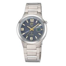 ETT Eco Tech Time EGT-11708-52M Herrenuhr Funk-Solar Everest Gents Titan/Bicolor