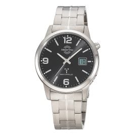 Master Time MTGT-10954-22M Herrenuhr Funk Expert Titan Schwarz