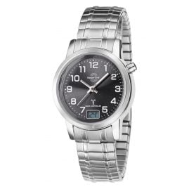 Master Time MTLA-10309-22M Radio-Controlled Ladies Watch with Elastic Bracelet