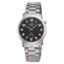 Master Time MTGT-10757-22M Men's Radio-Controlled Watch Titanium Black