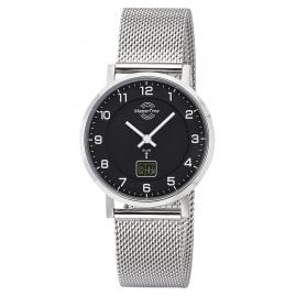 Master Time MTLS-10738-22M Ladies' Radio-Controlled Watch with Mesh Strap