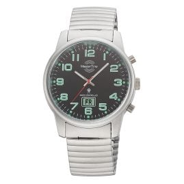 Master Time MTGA-10763-22Z Men's Radio-Controlled Watch with Elastic Strap