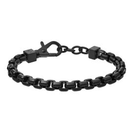 Armani Exchange AXG0047001 Men's Bracelet Stainless Steel Black
