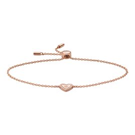 Emporio Armani EG3551221 Women's Bracelet Heart Sentimental Rose Gold Tone