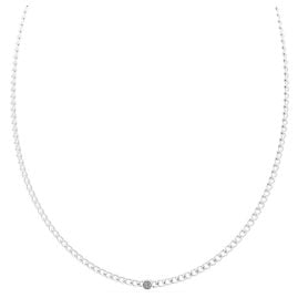 Holzkern Herren-Halskette Edelstahl Bodyguards Meteorit/Silberfarben