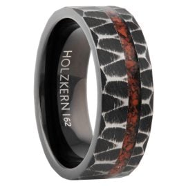 Holzkern Herrenring Sumo Obsidian/Titan
