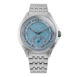 Holzkern Men's Quartz Watch Silverstrand Sand/Silver-Coloured LE