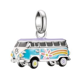 Thomas Sabo CC1324-664-7 Charm-Anhänger Hippie Bus Connect Silber