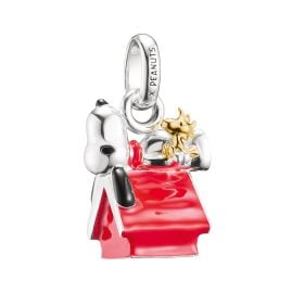 Thomas Sabo CC1305-427-10 Charm-Anhänger Snoopy mit Woodstock Peanuts Connect