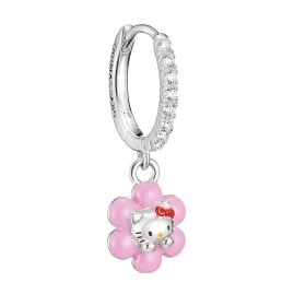 Thomas Sabo CR773-M06-7 Single-Ohrring Hello Kitty Blume