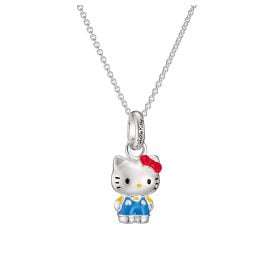 Thomas Sabo KE2389-M06-7-L45V Damen-Kette Hello Kitty Blaues Kleid