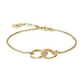 Thomas Sabo A2233-M01-14-L19V Damenarmband Together Goldfarben mit Zirkonia