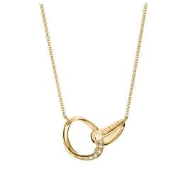 Thomas Sabo KE2378-M01-14-L45V Damen-Kette Together Vergoldet mit Zirkonia