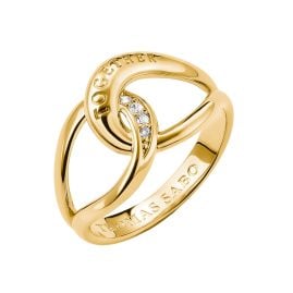 Thomas Sabo TR2547-M01-14 Damenring Together vergoldet mit Zirkonia