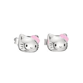 Thomas Sabo H2365-M06-7 Damen-Ohrstecker Hello Kitty pinke Schleife