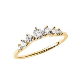 Thomas Sabo TR2551-M01-14 Ladies´ Ring Gold-Coloured with Cubic Zirconia