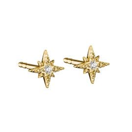 Thomas Sabo H2370-M01-14 Ohrringe für Damen Stern Goldfarben