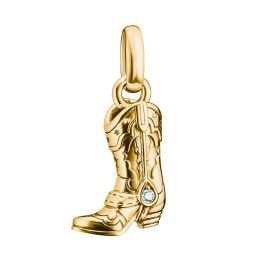Thomas Sabo CC1325-M01-14 Charm-Anhänger Cowboystiefel Goldfarben