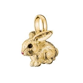 Thomas Sabo CC1350-M05-39 Charm-Anhänger Hase Goldfarben
