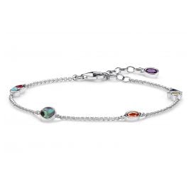 Thomas Sabo A1845-983-7-L19v Ladies´ Bracelet Colourful Stones