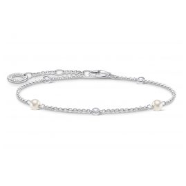 Thomas Sabo A1989-167-14-L19v Silver Ladies' Bracelet with Pearls