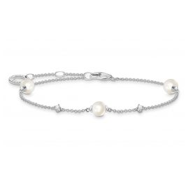 Thomas Sabo A2038-167-14-L19v Women's Bracelet with Pearls