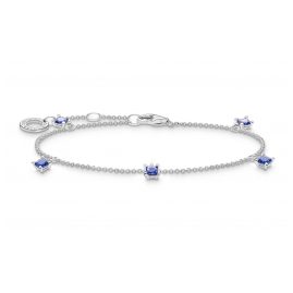 Thomas Sabo A2058-699-32-L19v Damen-Armband mit blauen Steinen