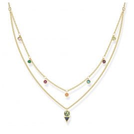 Thomas Sabo KE1844-993-7-L45v Ladies´ Necklace Colourful Stones