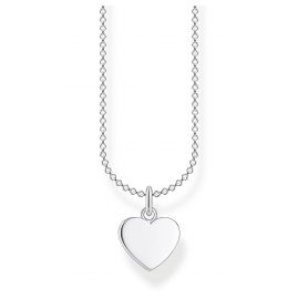 Thomas Sabo KE2048-001-21-L45v Silberhalskette für Damen Herz