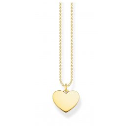 Thomas Sabo KE2128-413-39-L45v Ladies' Necklace Heart Gold Tone