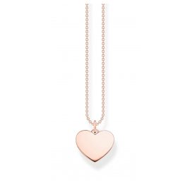 Thomas Sabo KE2128-415-40-L45v Women's Necklace Heart Rose Gold Tone