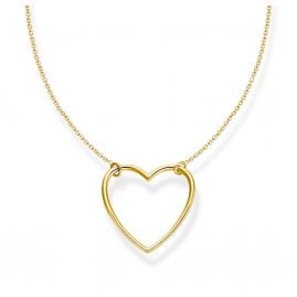 Thomas Sabo KE2138-413-39-L45v Women's Necklace Heart Gold Tone