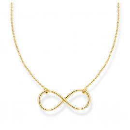 Thomas Sabo KE2139-413-39-L45v Necklace for Ladies Infinity Gold Tone