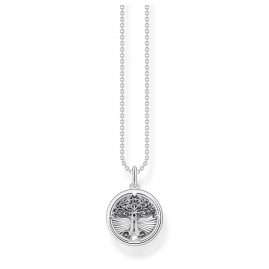 Thomas Sabo KE2137-643-21-L45v Women's Necklace Tree of Love Silver