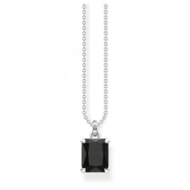 Thomas Sabo KE1964-698-11-L45v Ladies' Necklace Black Stone Silver