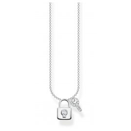 Thomas Sabo KE2122-051-14-L45v Ladies' Necklace Lock with Key Silver