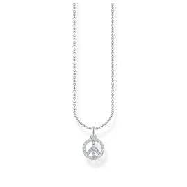 Thomas Sabo KE2175-051-14-L45v Silver Necklace for Women Peace
