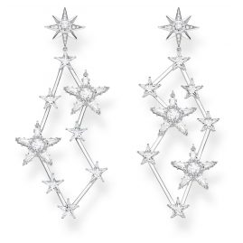 Thomas Sabo H2085-051-14 Women's Drop Earrings Stars Silver