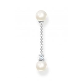 Thomas Sabo H2212-167-14 Single Drop Earring with Pearl Silver