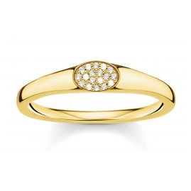 Thomas Sabo TR2315-414-14 Siegelring für Damen goldfarben