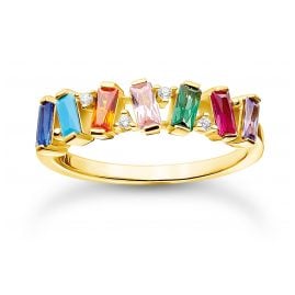 Thomas Sabo TR2346-488-7 Women's Ring Colourful Stones