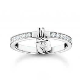 Thomas Sabo TR2371-051-14 Ladies' Ring Small Lock Silver