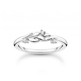 Thomas Sabo TR2376-051-14 Ladies' Silver Ring Leaves