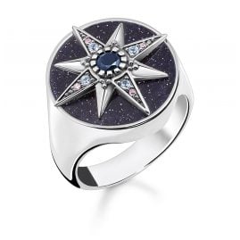 Thomas Sabo TR2367-945-7 Ladies' Ring Royalty Star Silver